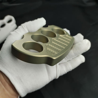 Solid Aluminum Knuckle Duster - Self-Defense EDC Tool