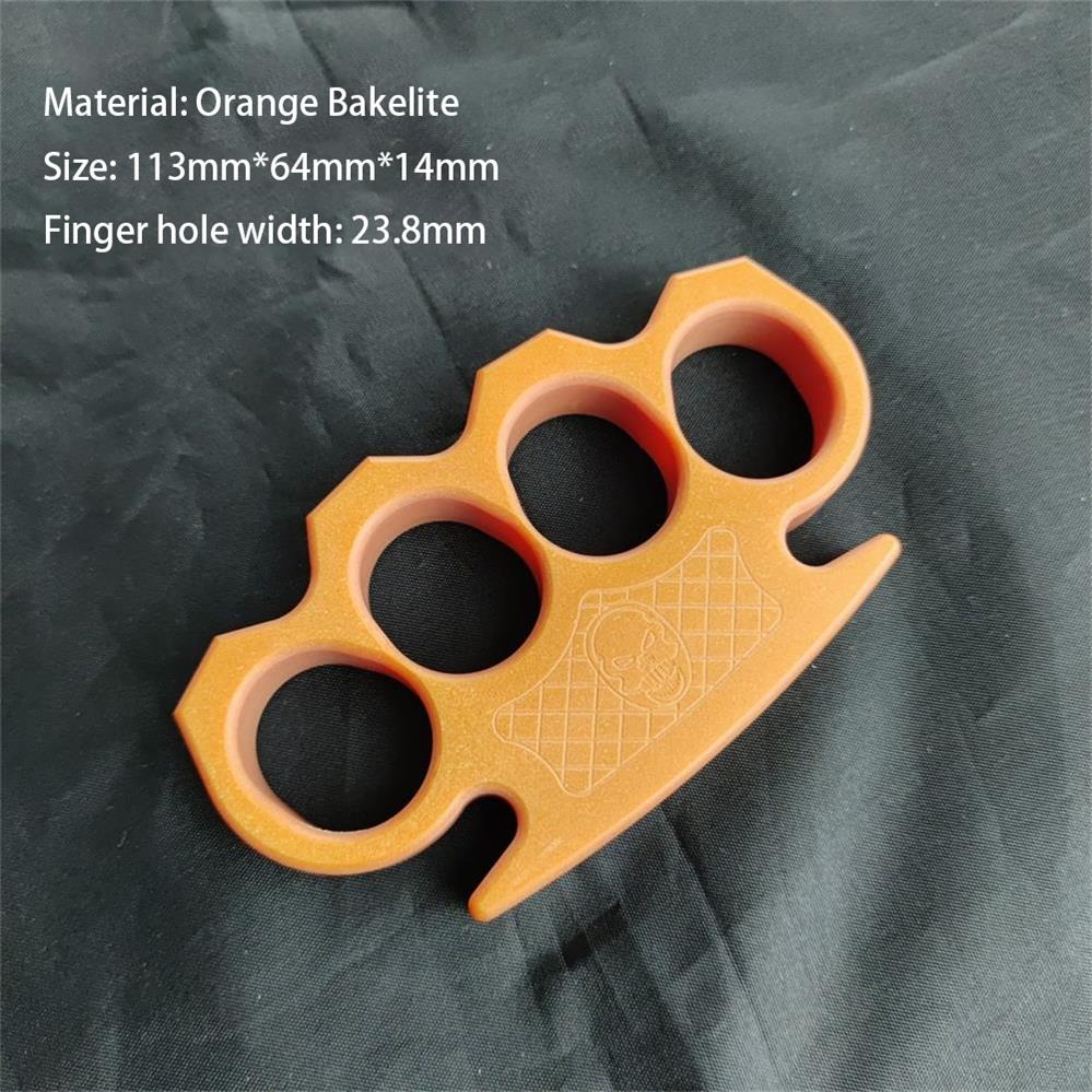 Classic Non-Metallic Knuckle Duster - Portable Self-Defense EDC Tool