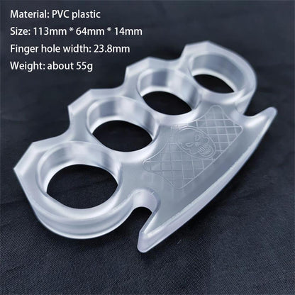 Classic Non-Metallic Knuckle Duster - Portable Self-Defense EDC Tool