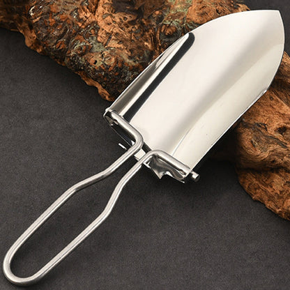 Camping Folding Shovel Fishing Flower Small Shovel