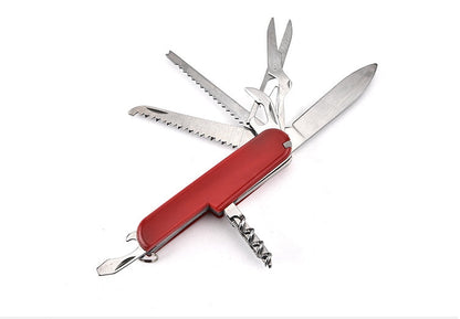 Multi-tool Folding Knife Saw Scissors Bottle Opener