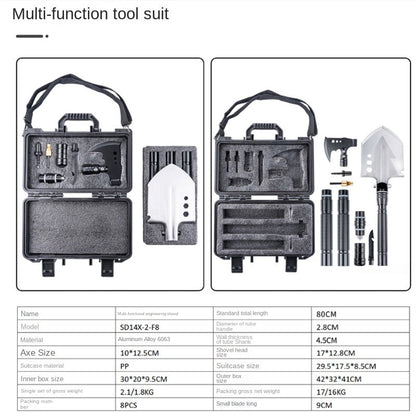 Multifunctional Soldier Shovel - Survival Toolbox