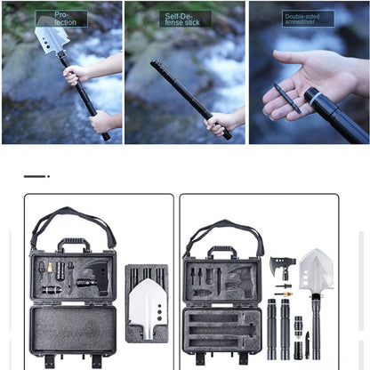 Multifunctional Soldier Shovel - Survival Toolbox