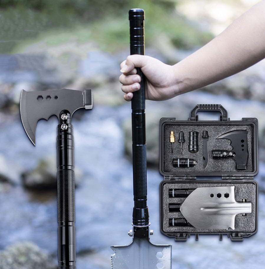 Multifunctional Soldier Shovel - Survival Toolbox