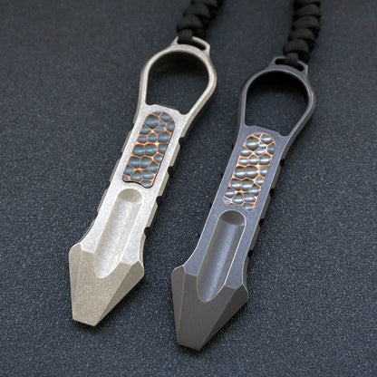 Titanium Alloy Multi-Purpose Tactical Pry Bar