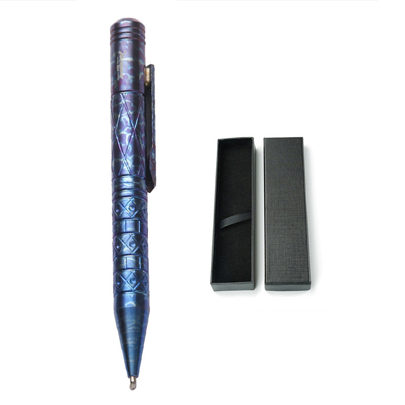 Titanium TactPen Window Breaker