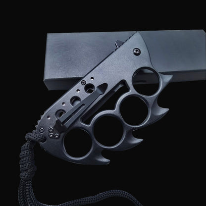 Survival Spin Knuckle Duster Knife