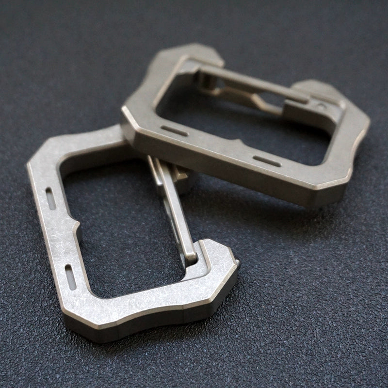 Titanium Multi-Tool Keychain: Bottle Opener Letter Knife Wrench