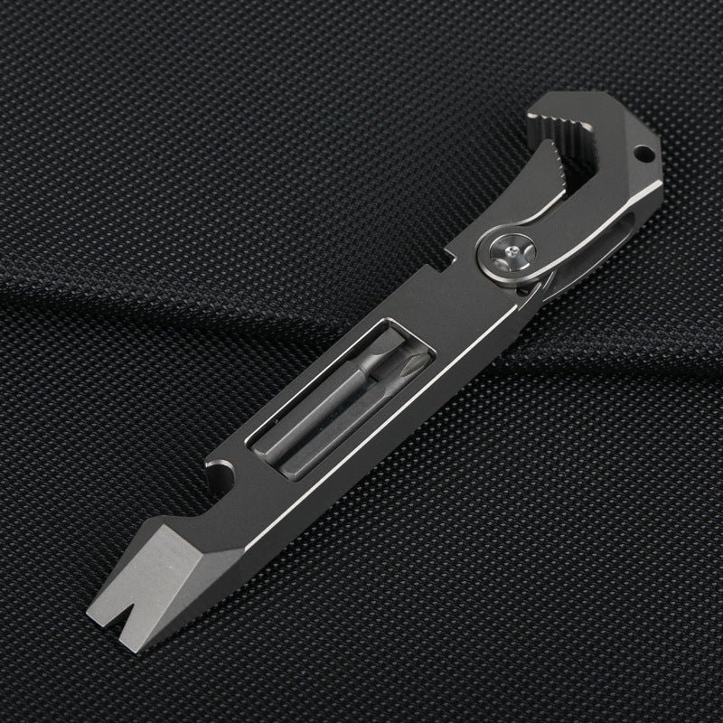 Titan TactiTool: Alloy Multi-Function Flipper