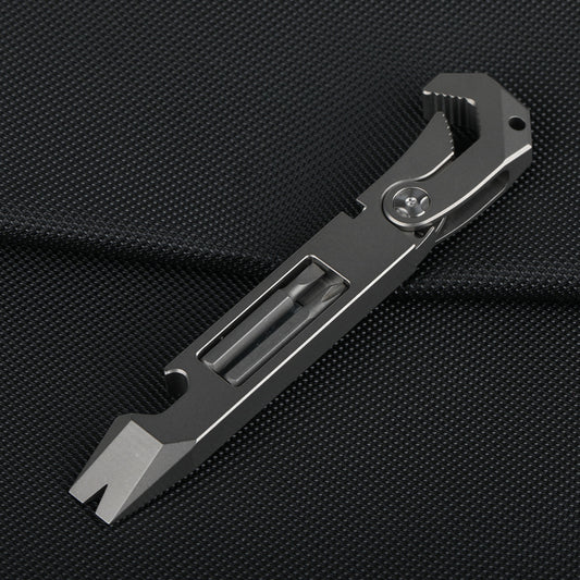 Titan TactiTool: Alloy Multi-Function Flipper