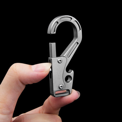 Titanium Utility Loop Multi-Tool Keychain