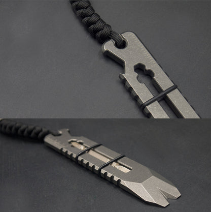 Titanium Multi-Tool Wrench & Pry Bar