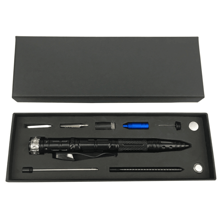 Tactical Whirl-Lit Multi-Function Pen Gift Set