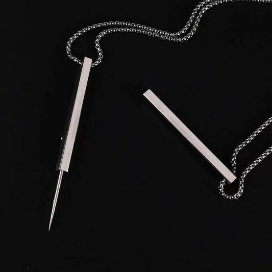 Mini Defense Pin Necklace