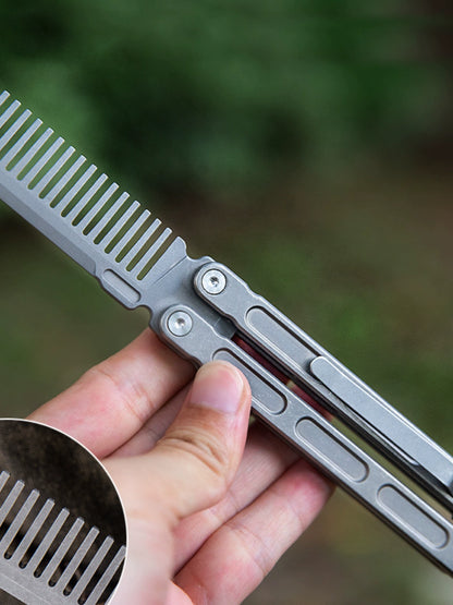 Titanium Butterfly EDC Blade Knife & Bottle Opener