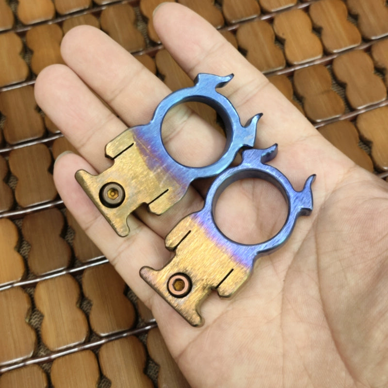 Titanium Bullhead Knuckle Duster MultiTool