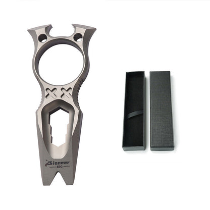 Titanium Pioneer EDC Knuckle Duster MultiTool