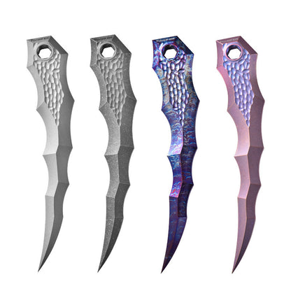 Titanium Camp Tool Defender Knife