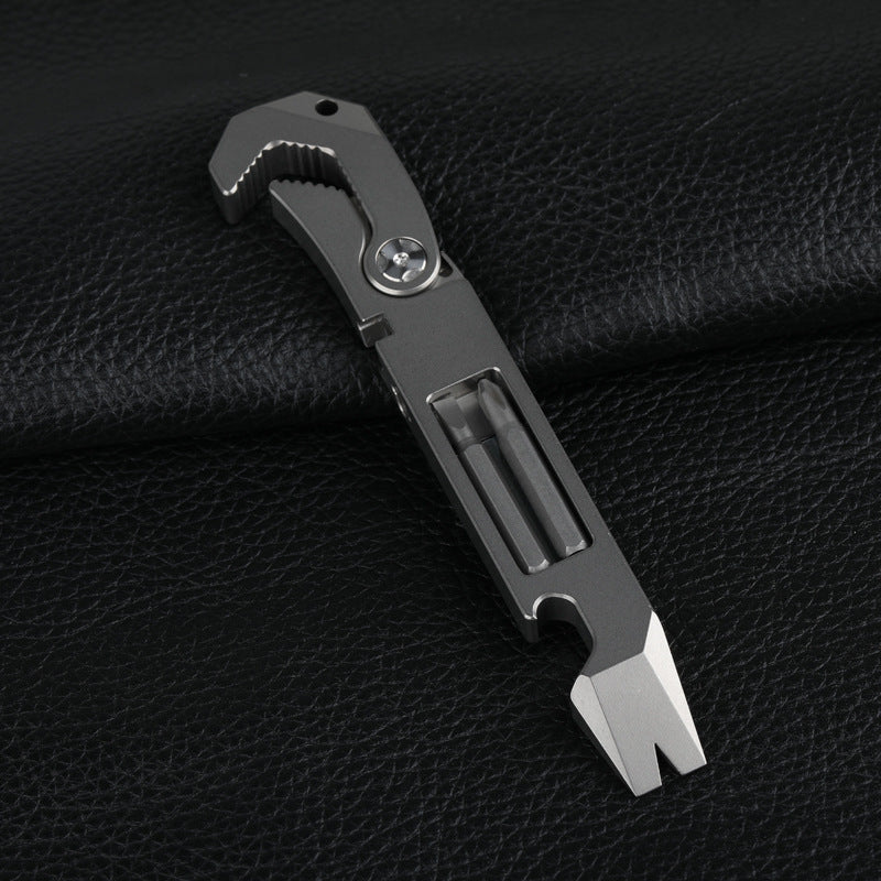 Titan TactiTool: Alloy Multi-Function Flipper