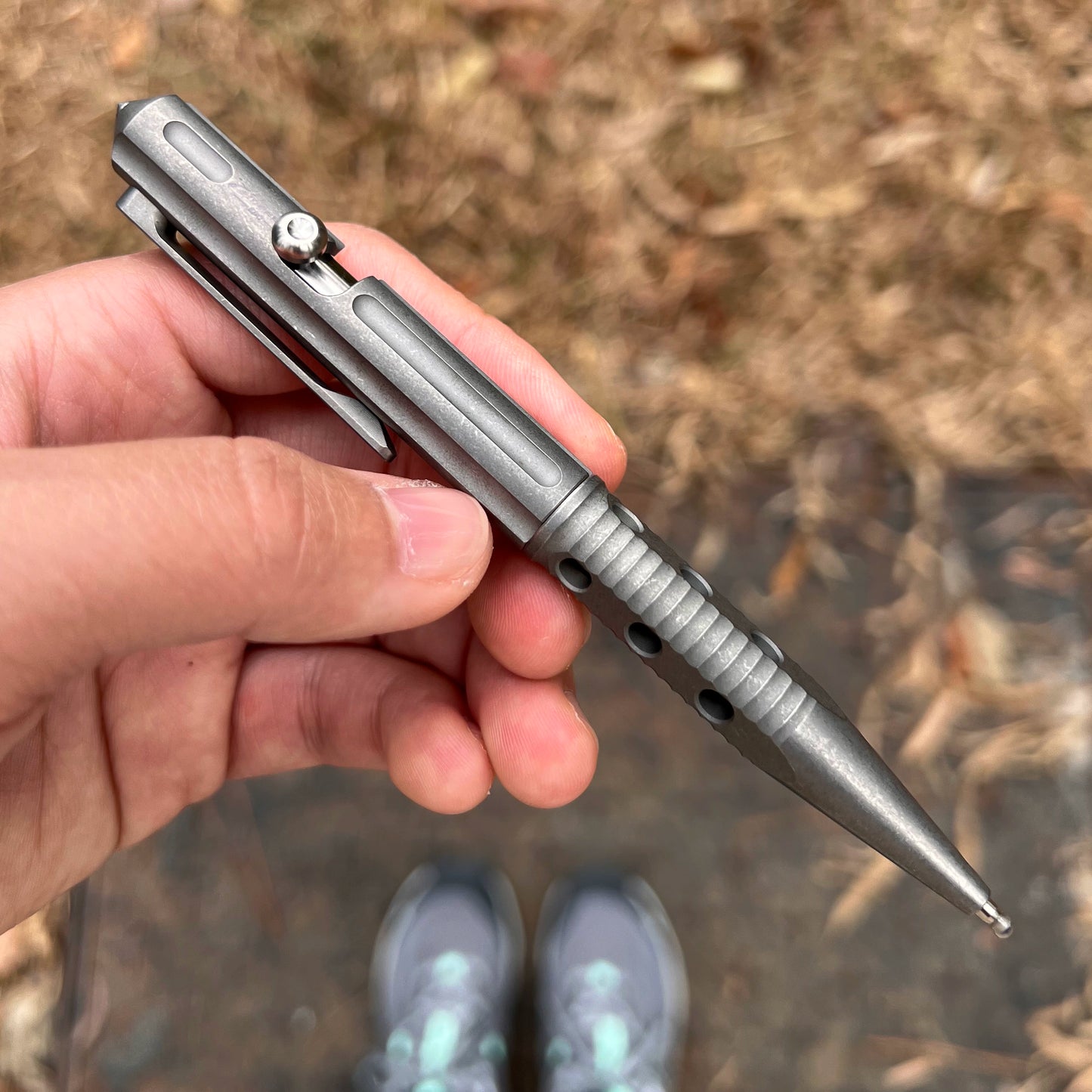 Titanium Tactical Starship Pen Defender