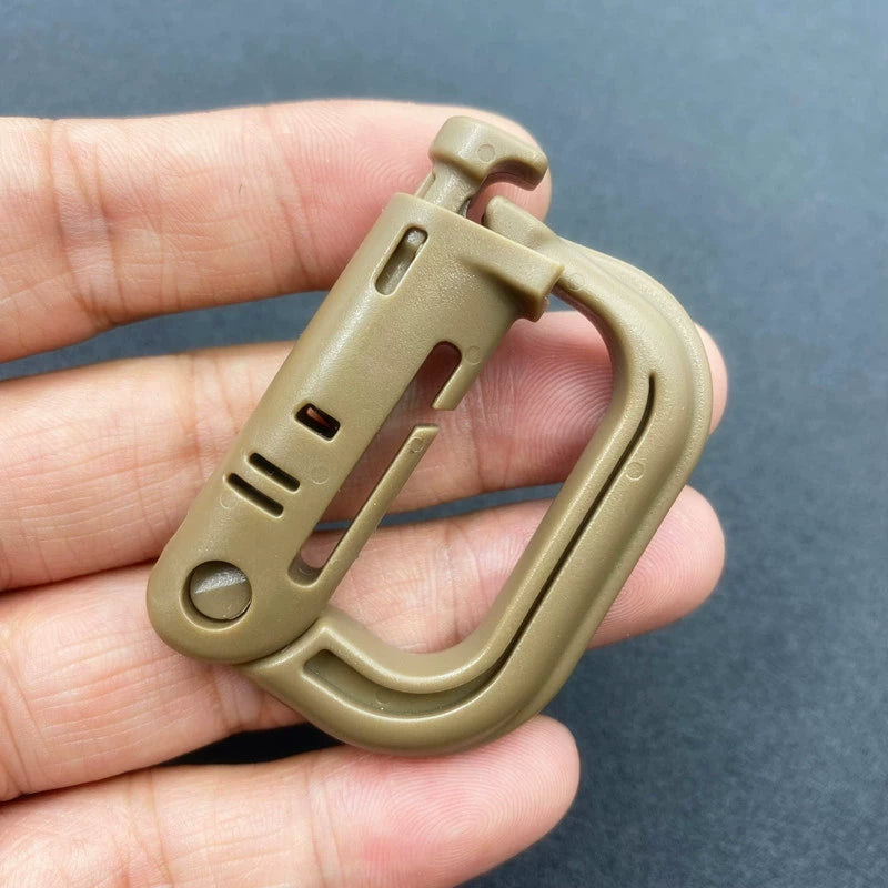 Tactical MOLLE D-Clip: Adventure Gear Attach