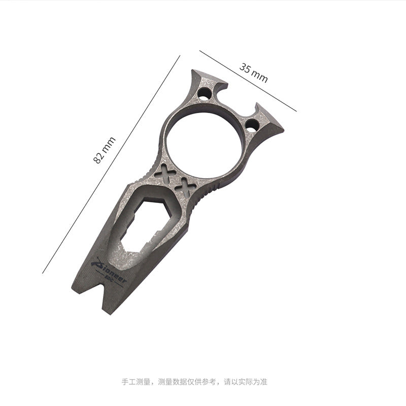 Titanium Pioneer EDC Knuckle Duster MultiTool