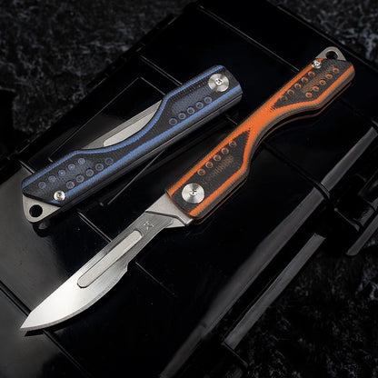 G10 EDC Multi-Blade Utility Knife