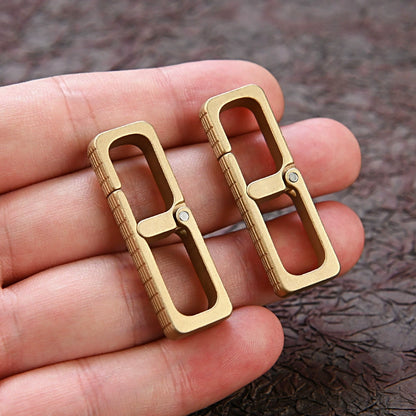 Brass Key Clip Quick Latch