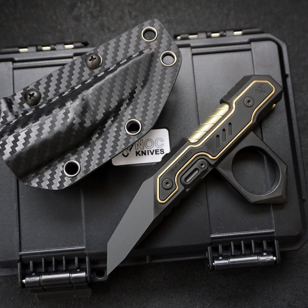 Titanium M390 Knuckle Duster Knife EDC MultiTool