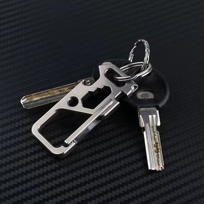 TC4 Titanium MultiTool Keychain