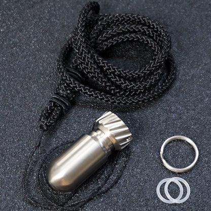 Titanium Waterproof EDC Vial