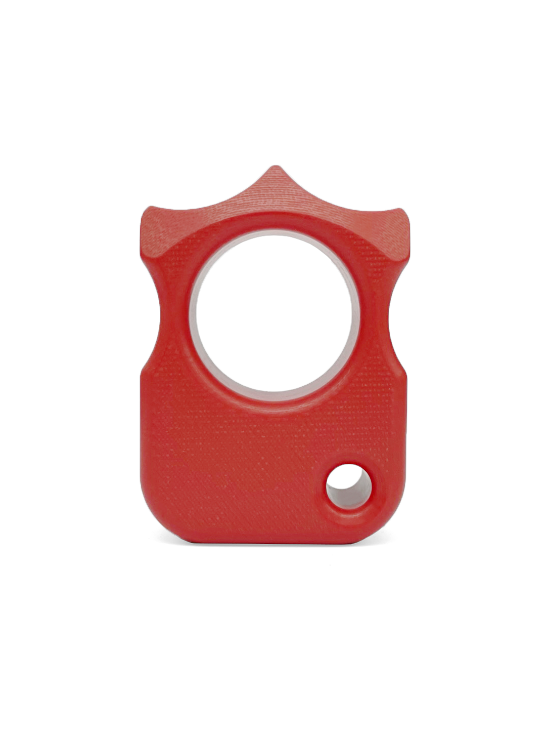 Red Demon G10 Knuckle Duster Keychain