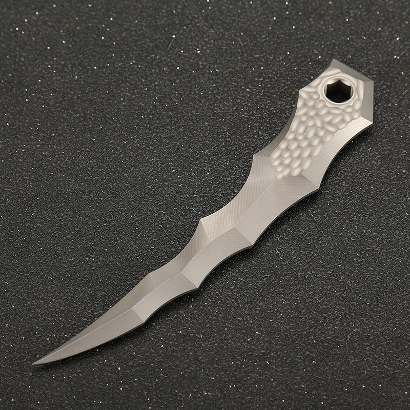 Titanium Camp Tool Defender Knife