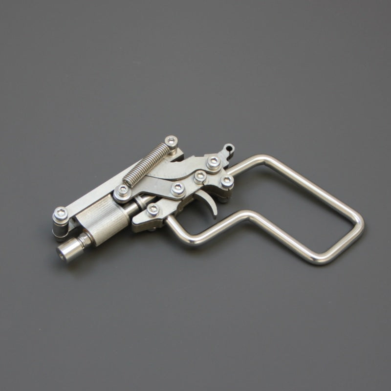 Stainless Steel Lancer: Vintage Rattleback Gun