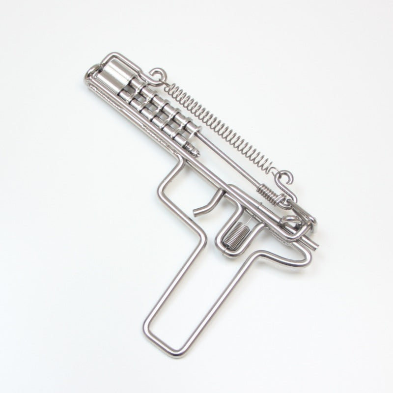 Stainless Matchlock: Nostalgic Chain Fire Starter