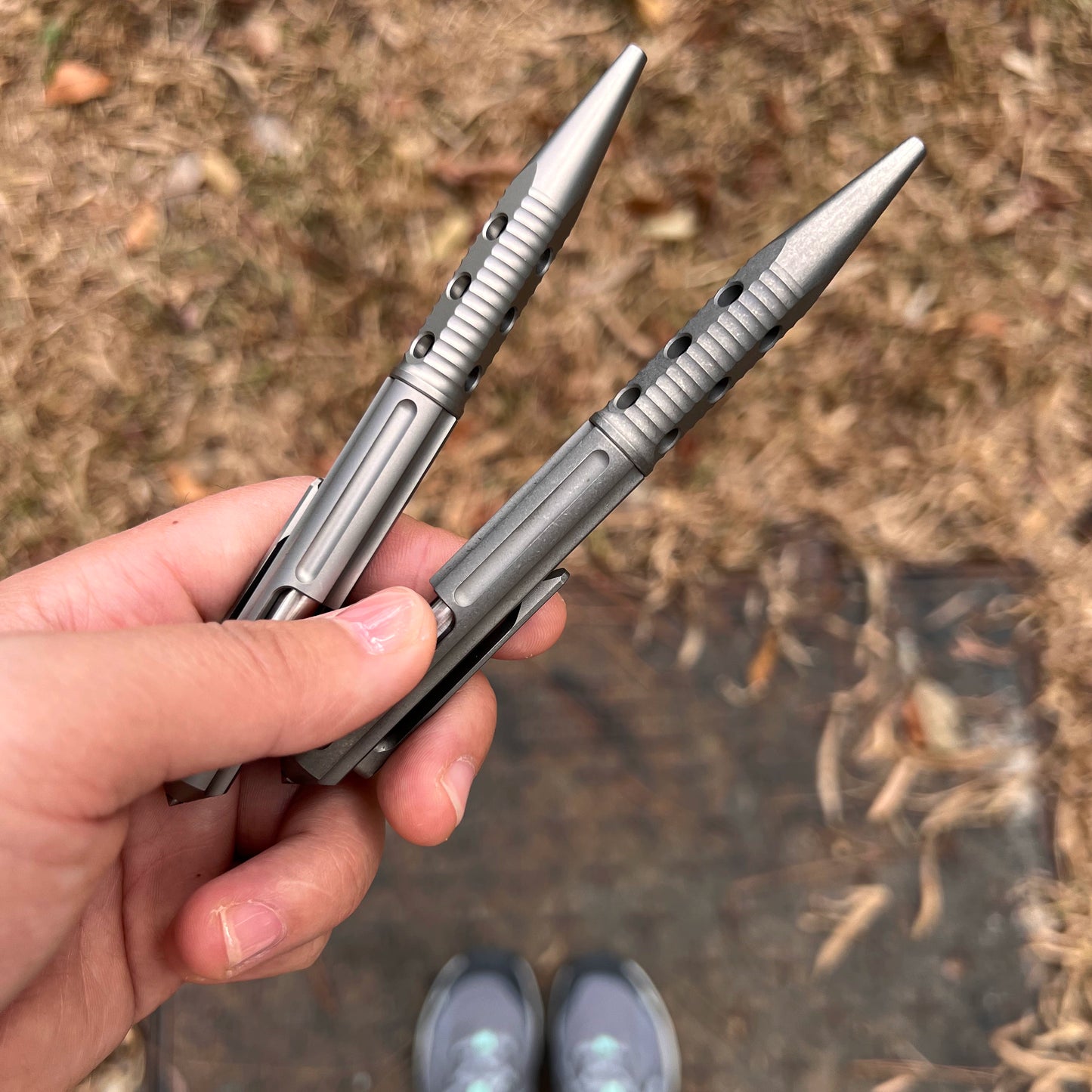 Titanium Tactical Starship Pen Defender