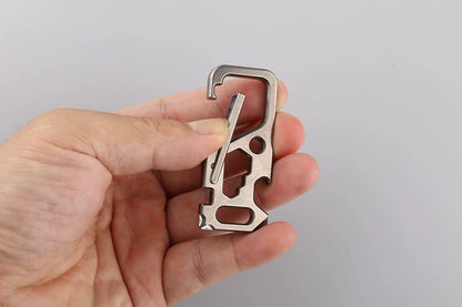 TC4 Titanium MultiTool Keychain