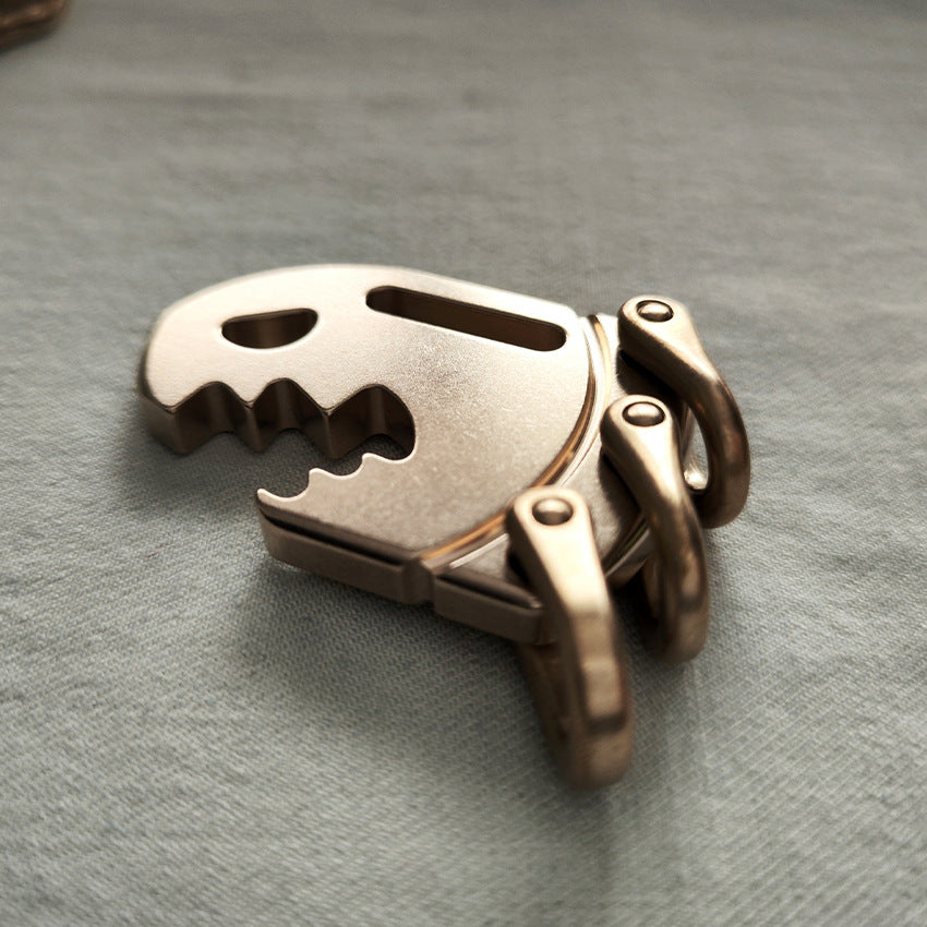 H59 Brass Lifter EDC Key Holder