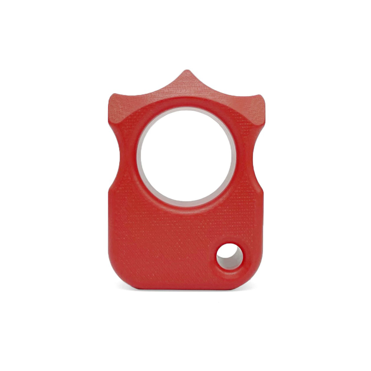 Red Demon G10 Knuckle Duster Keychain