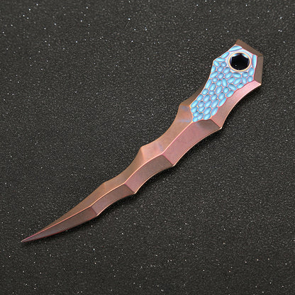 Titanium Camp Tool Defender Knife