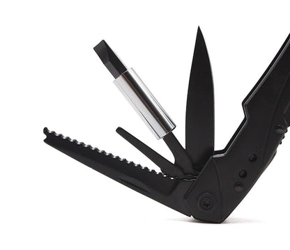 Stainless Steel Multi-Bit Foldable pliers: Portable Toolbox