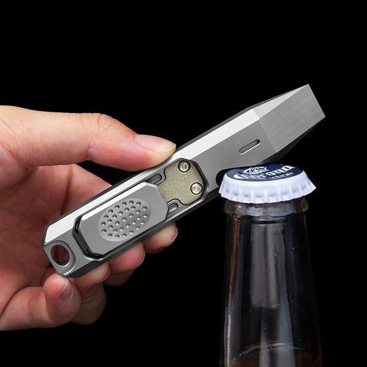 Titanium Tacti-Lever Bottle Opener