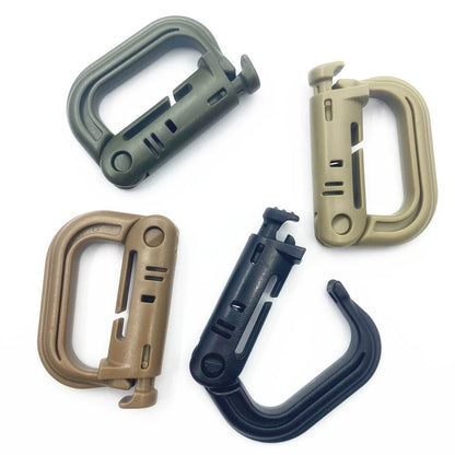 Tactical MOLLE D-Clip: Adventure Gear Attach