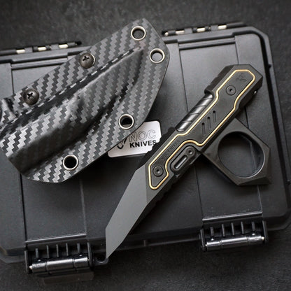 Titanium M390 Knuckle Duster Knife EDC MultiTool