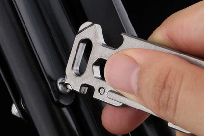 TC4 Titanium MultiTool Keychain