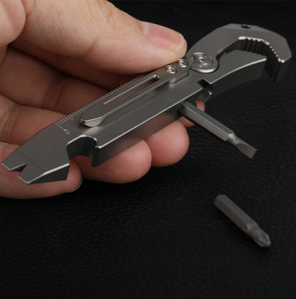 Titan TactiTool: Alloy Multi-Function Flipper