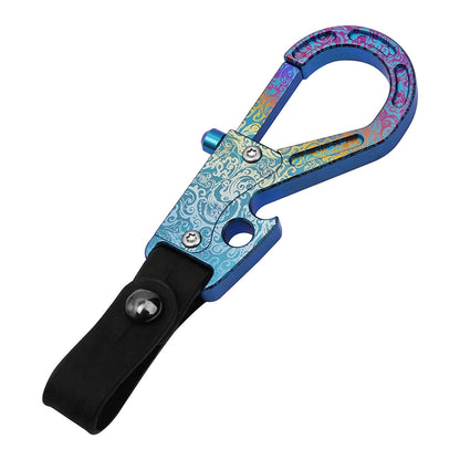 Titanium Utility Loop Multi-Tool Keychain