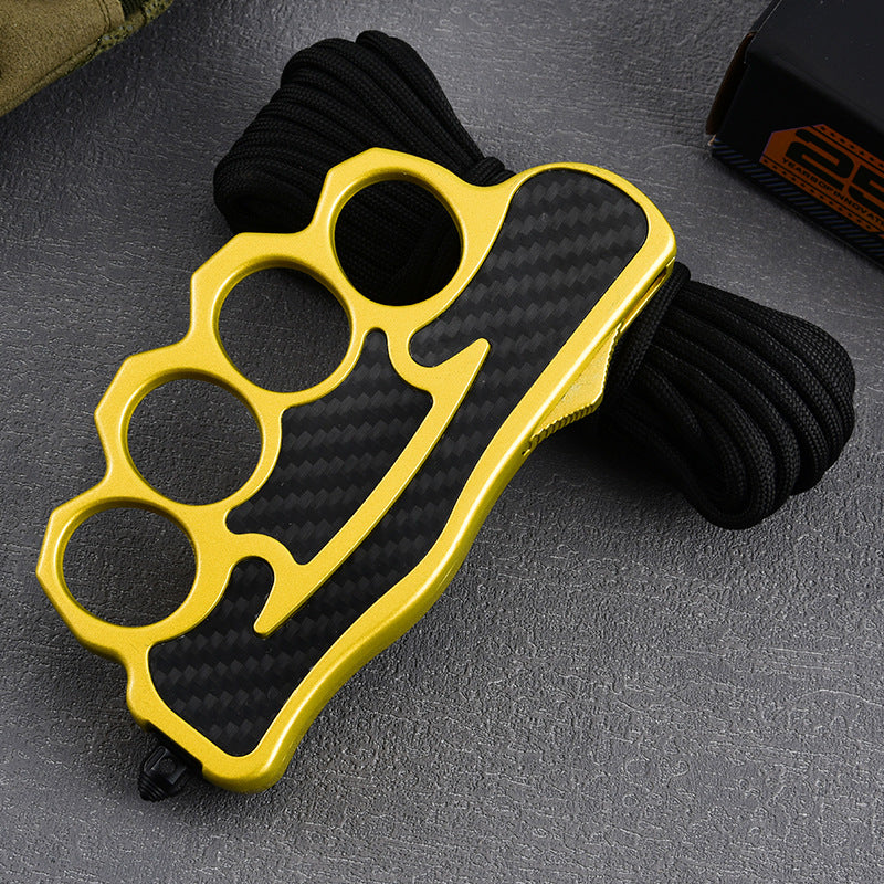 Zinc Alloy Quad Knife Knuckle Duster Defender