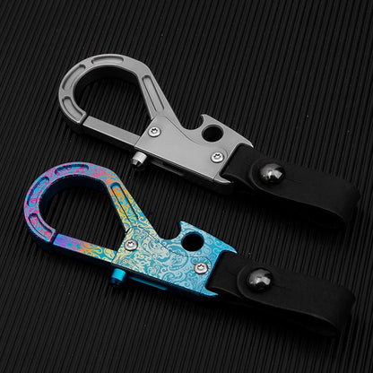 Titanium Utility Loop Multi-Tool Keychain