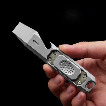 Titanium Tacti-Lever Bottle Opener